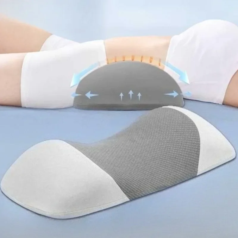 

Memory Foam Back Lumbar Support Cushion Lumbar Support Pillow for Sleeping Back Support Bed Pillow Waist Pillow Wedge Pillow