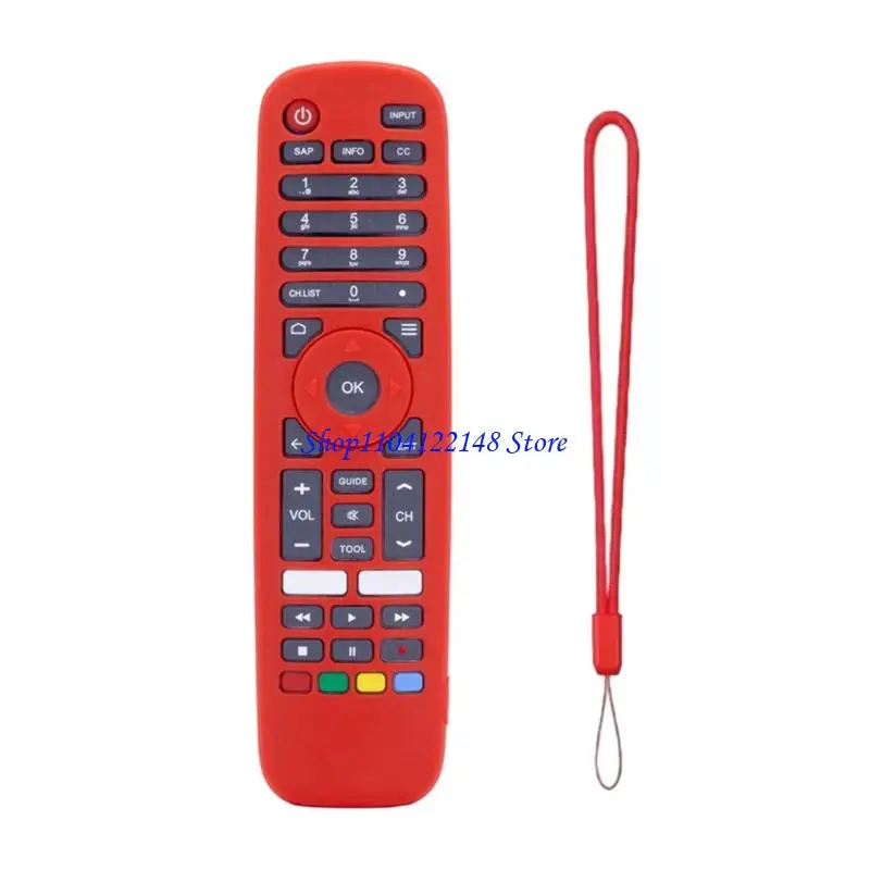 P9FA Quality Silicone Cover Protector For HTRA10AG Remote Shockproof AntiSlip Case