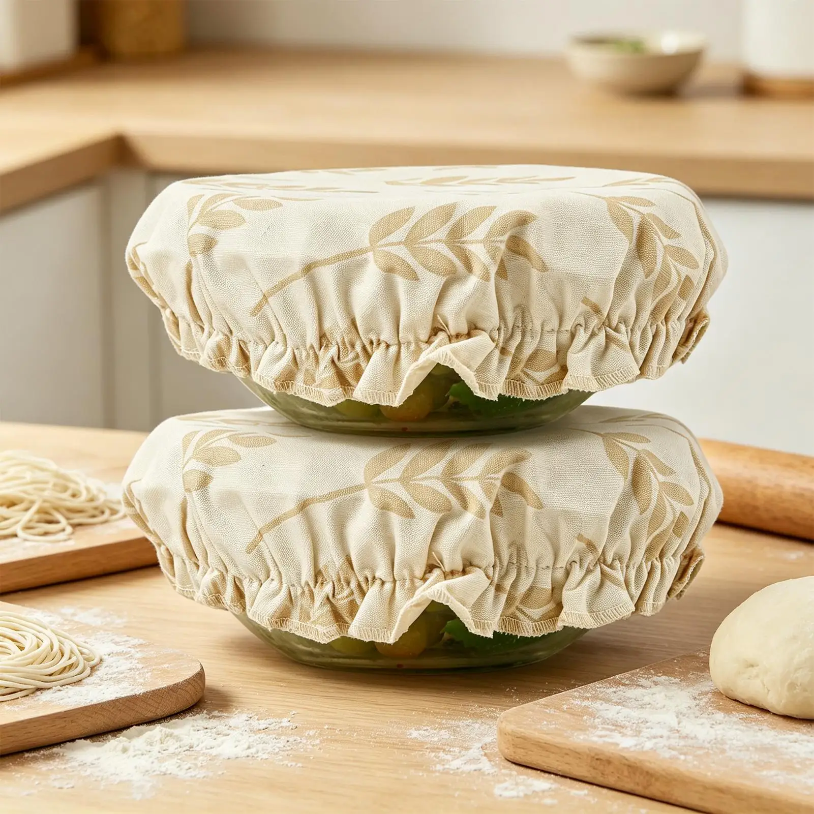 Elastic Bread Proofing Cover Reusable Bread Bowl Cover Dustproof Bread Bowl Cover for Dough Rising for DIY Rising Baking Tools