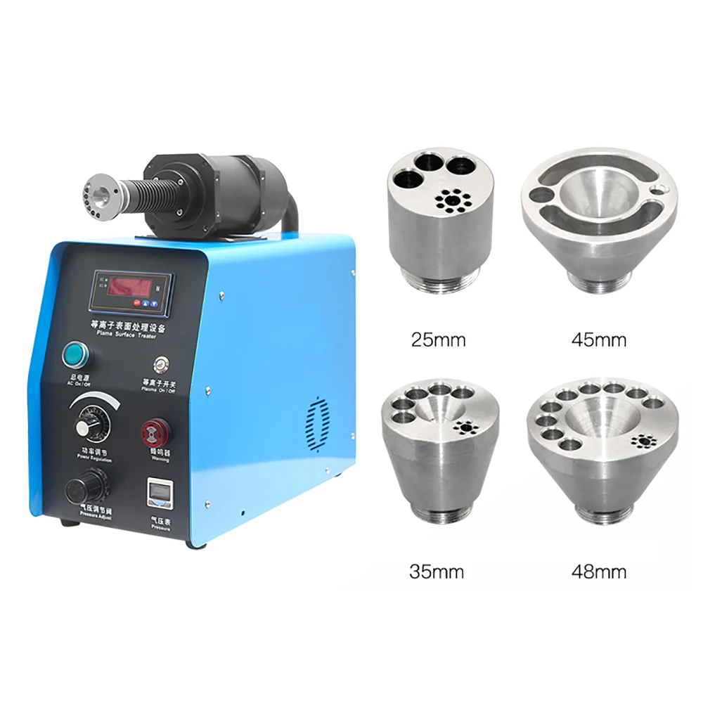 Plasma Cleaning Machine Rotating Nozzle Low Temperature Treatment, Activated Surface Suitable for a Variety of Materials