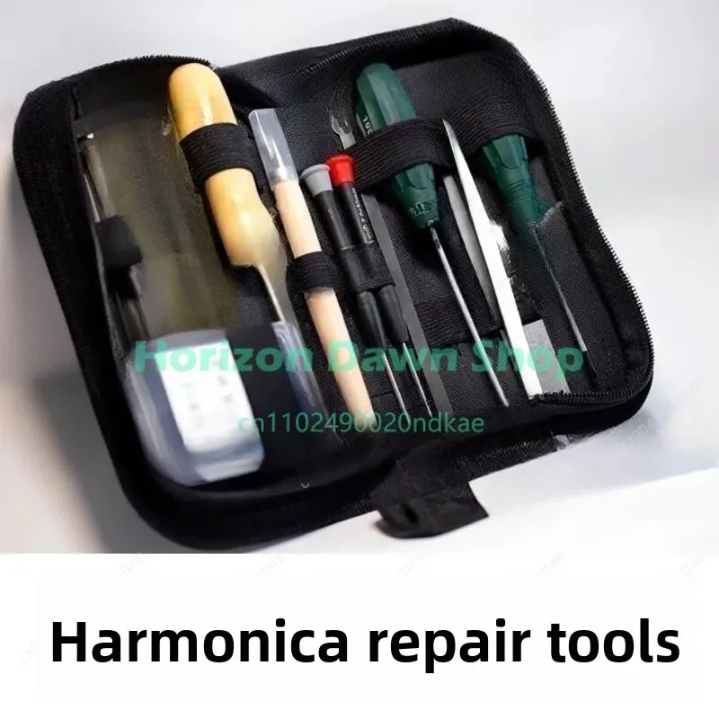 Harmonica Repair Tuning Kit Bruce Chromatic Polyphonic  and Disassembly Cleaning Tool Universal