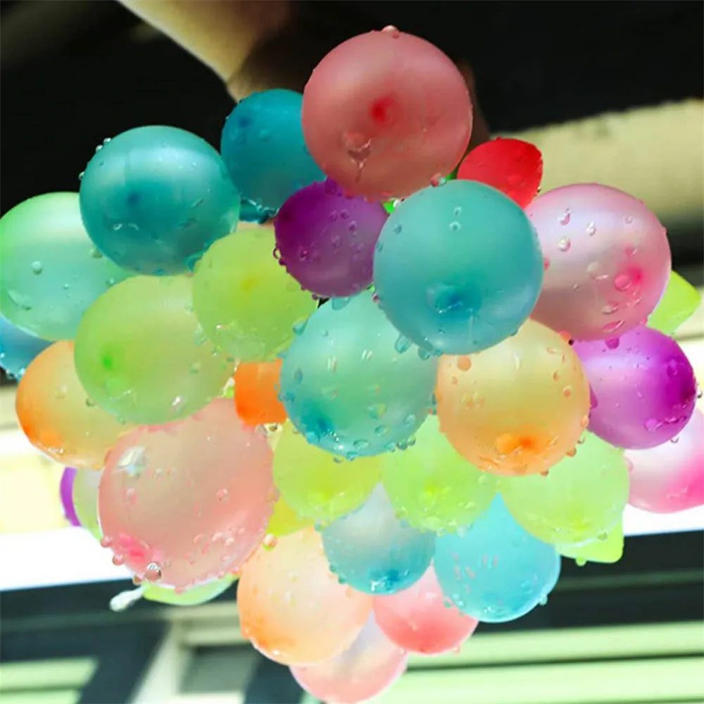 Globos de agua divertidos para niños y adultos, juguetes mágicos para fiesta en la playa, relleno al aire libre, 444/666 piezas