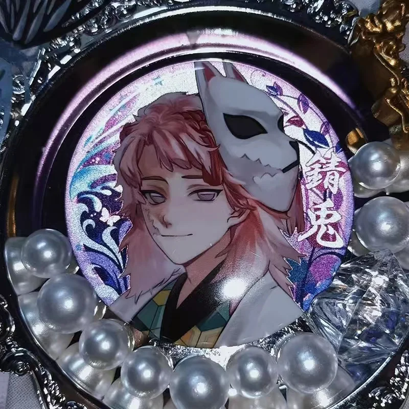 Demon Slayer Blade Reflective Badge Tanjiro Yoshito Anime Enamel Pin Unisex Collectible Wholesale for Fans view 5