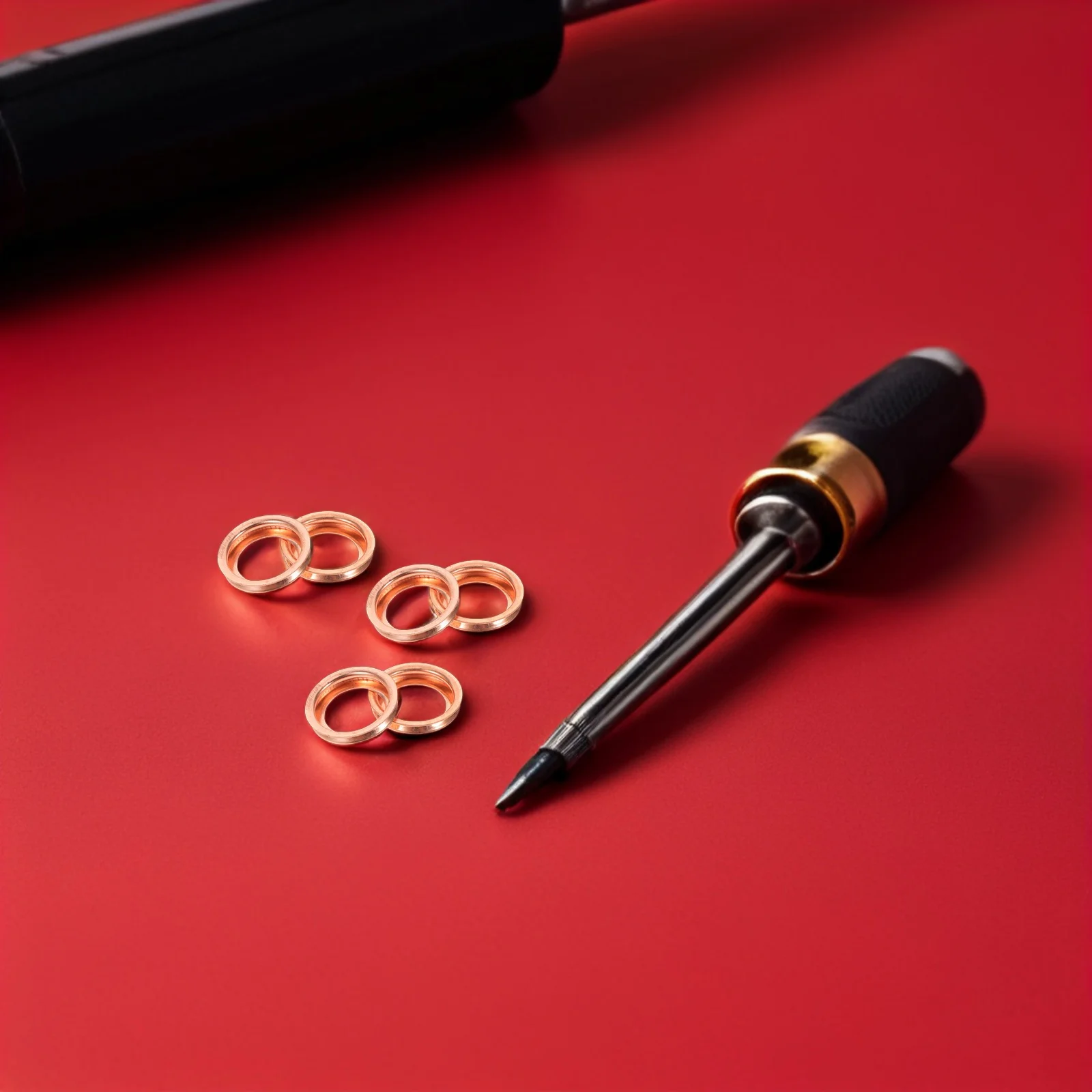 

20Pcs Oil Pan Drain Plug Gasket Alloy Leak-Proof Engine Drain Washer Seal for Car Repair Replacement Compatible