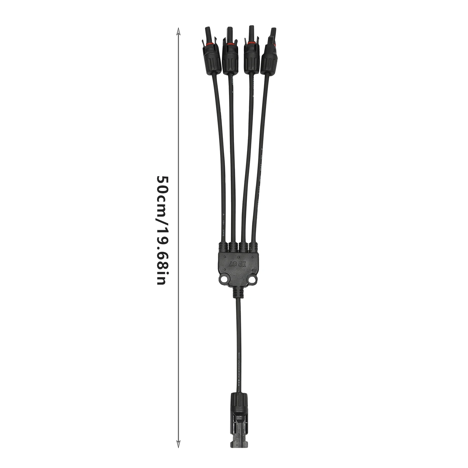 Solar Y Branch Connectors Solar Panel Parallel Connectors Solar Adapter Cable Plug Tool Kit