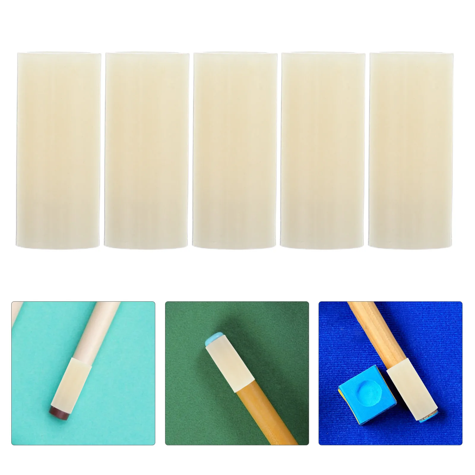 10 Stuks Pool Cue Adereindhulzen Schroef-Op 11 Mm Koperen Innerlijke Vervanging Tips Biljartkeu Schroefdraad Beentje Reparatie onderdelen Toernooi Gebruik