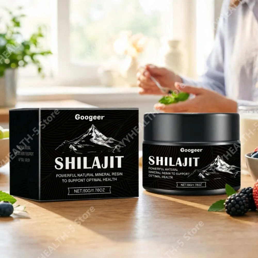 

Googeer Shilajit Resin Paste Energy Vitality Support for Men & Women Vegan Non-GMO 50g Daily Supplement