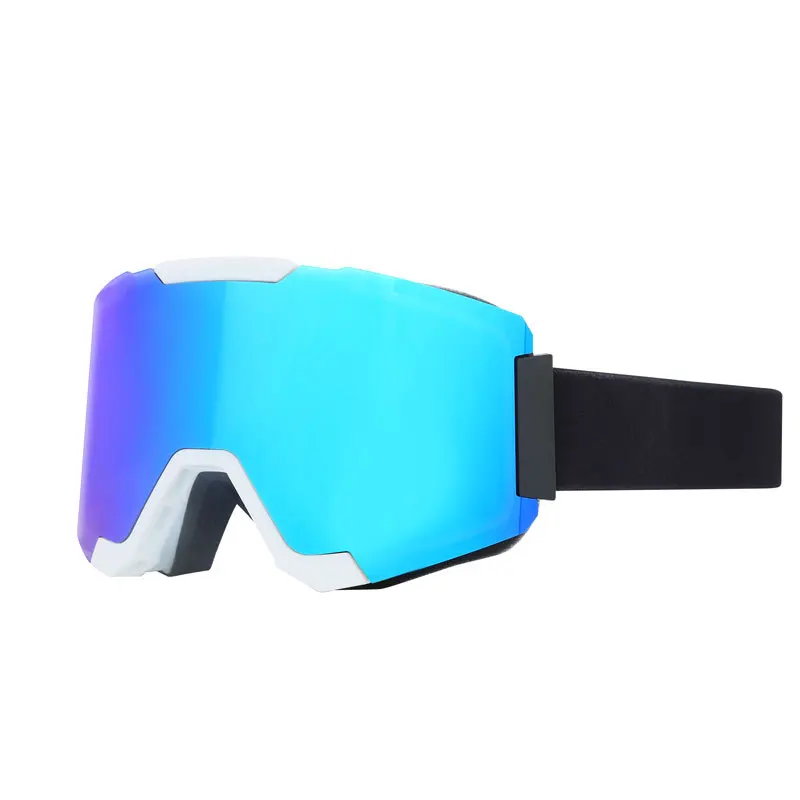 Ski Goggles with Magnetic Double Layer Lens Magnet Skiing Anti-fog UV400 Snowboard Goggles Men Women Ski Glasses Eyewear