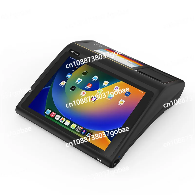 

D3MINI Android кассовый аппарат «все в одном» ресторан супермаркет заказ печать сенсорная английская версия кассовый аппарат