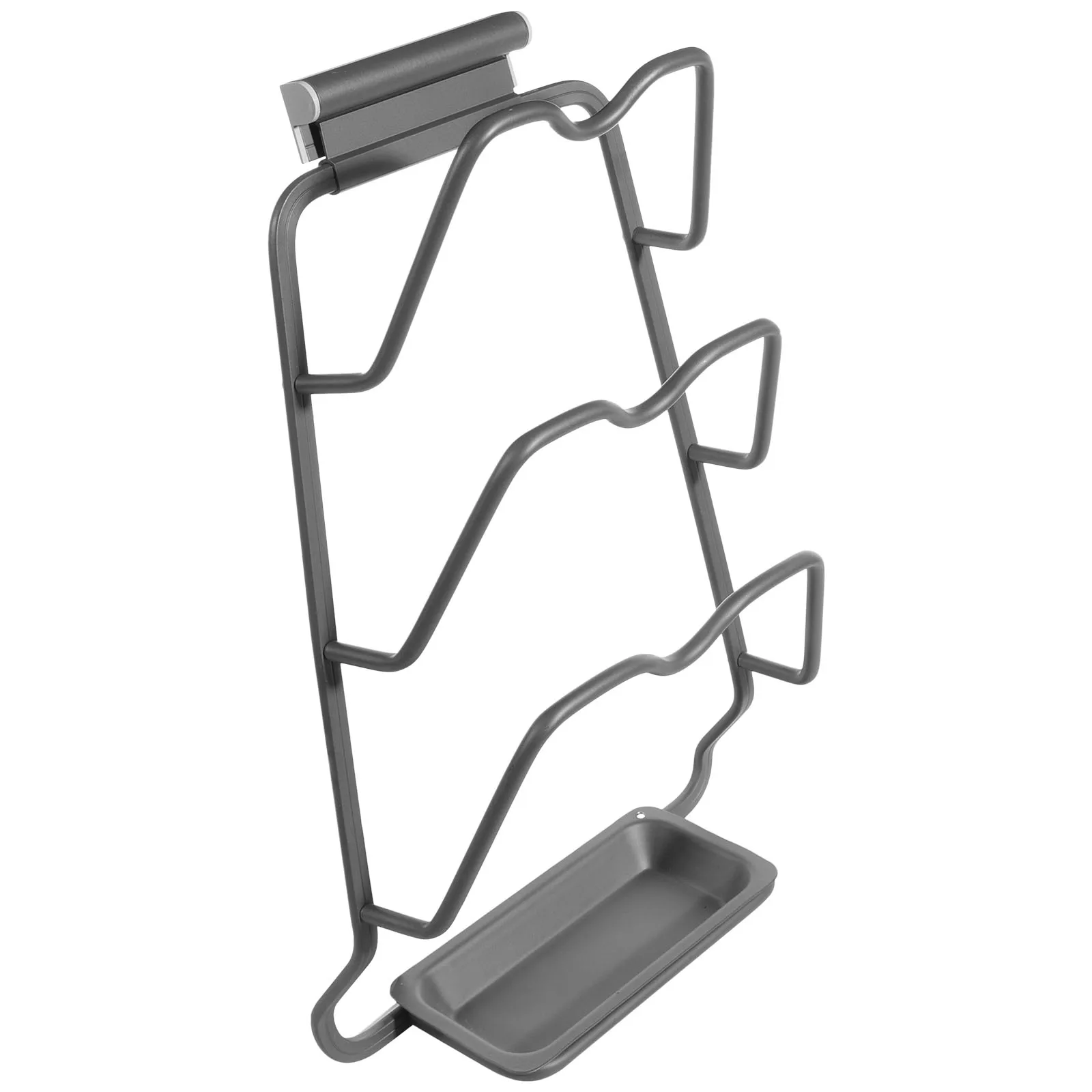 

Dumbbell Storage Dumbbell Rack Stand Stand Holder for Hand Weights Fitness Equipment Gun Grey 3 Layers Aluminum Tray
