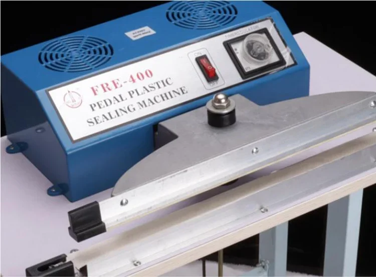 Pedal Impulse Sealer Heat Sealing Machine Plastic Bag Sealer 300-700mm Sealing Machine