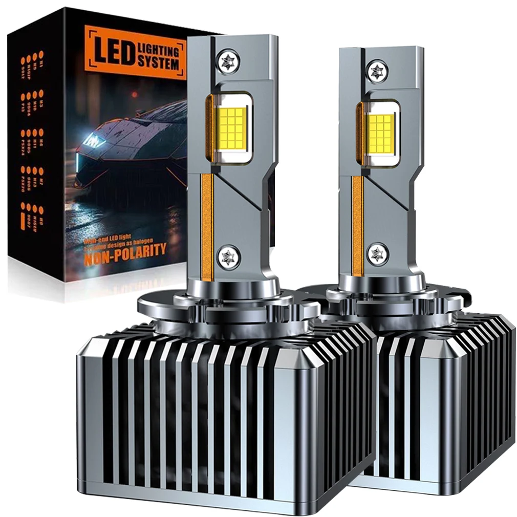 30000LM D1S Led Headlight D3S Canbus lampadine CSP 3570 D4S D5S D2S D8S D1R D2R D3R Led lampada per auto serie D lampadine per auto 6000K 120W 12V