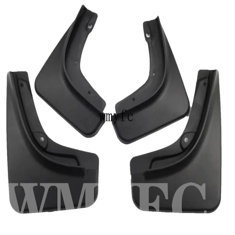 Car Styling for jeep compass 1.4T 2017 2018 Accessories Mud Flaps Splash Guards Front Rear Mud Flap Mudguards Fender Black 4pcs