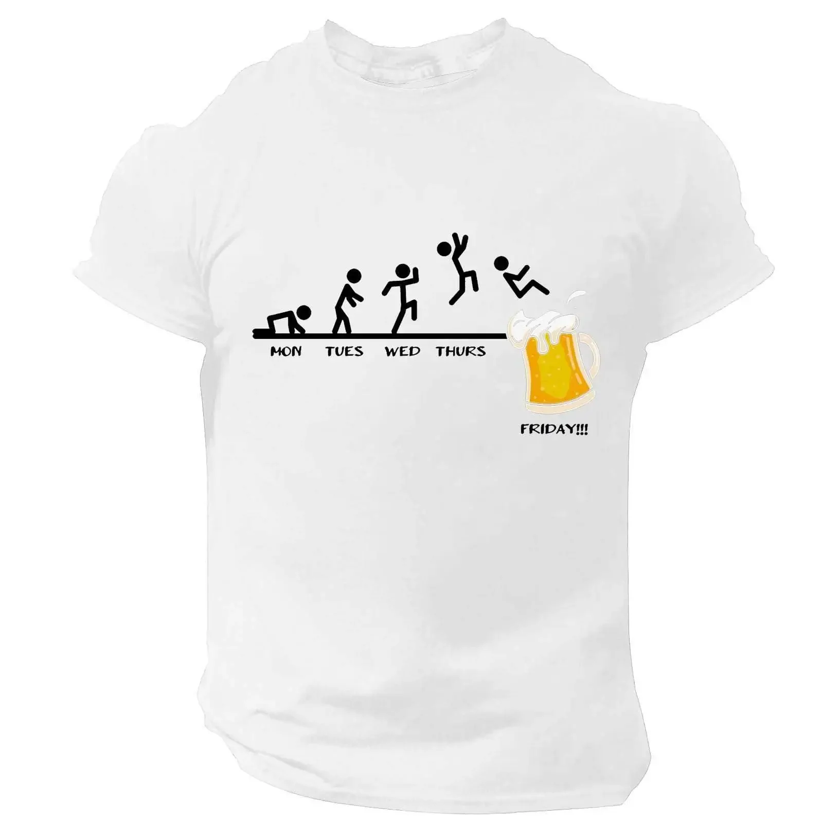 German Federal Institute for Delicious Beer Lovers Malle Party Men's T Shirt vintage Washed designer clothes homme Breathable