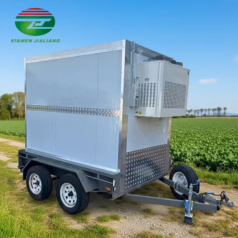 Factory Direct Mobile Cool Room Durable Freezer Trailer