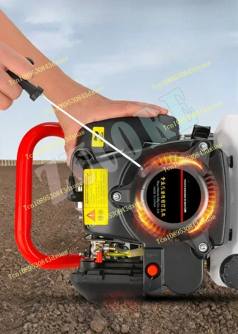 Drill High Power Excavator Orchard Fertilization Planting Machine Small Agricultural Engine Drilling Machine
