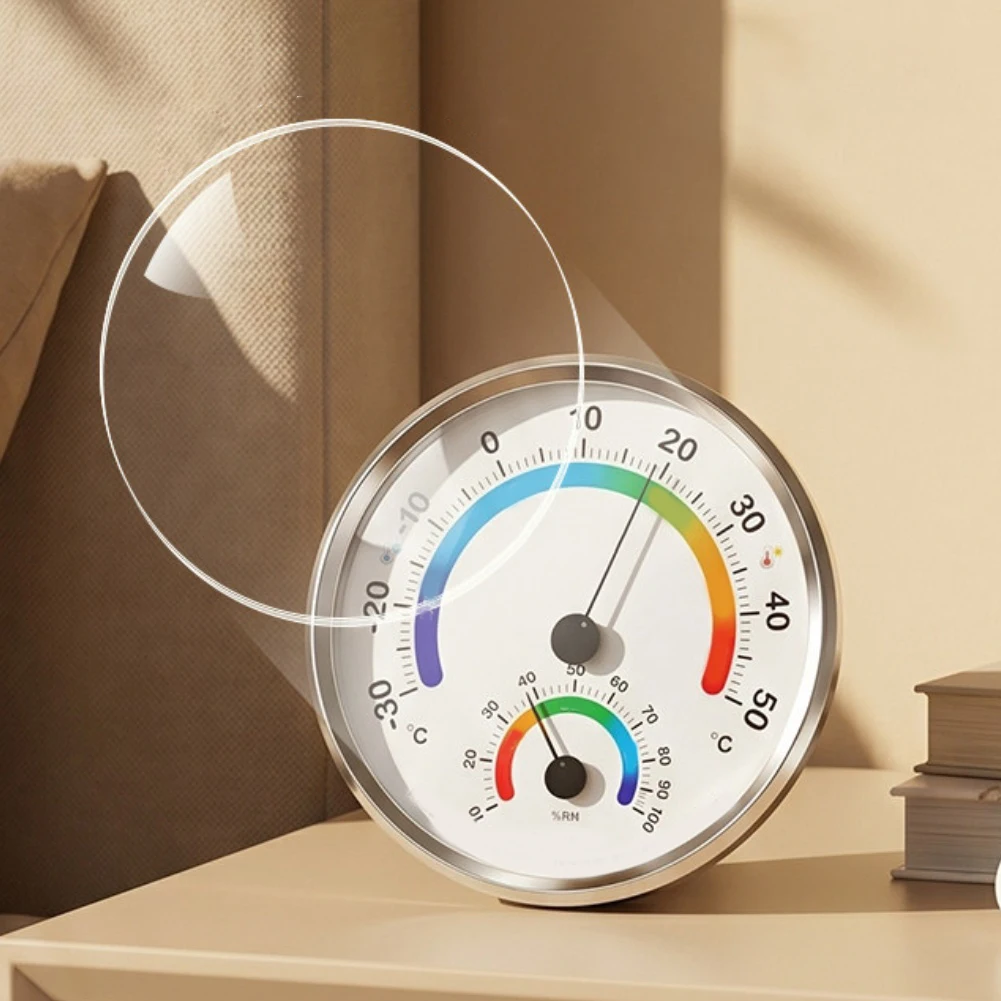 Battery-Free Analog Thermometer Hygrometer High Precision For Dual Analog Hygrometer Temperature Gauge For Outdoor Garden