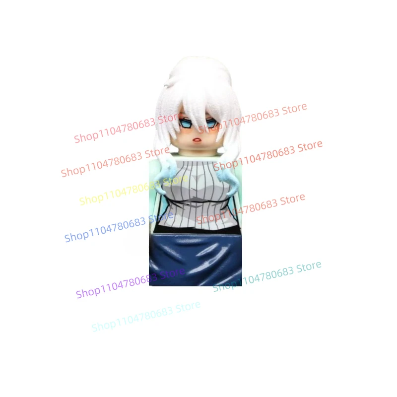 

MOC New Building Blocks Doll Sexy Girl Beautiful Women's Snow Girl Mosaic Toy Ornaments Collection