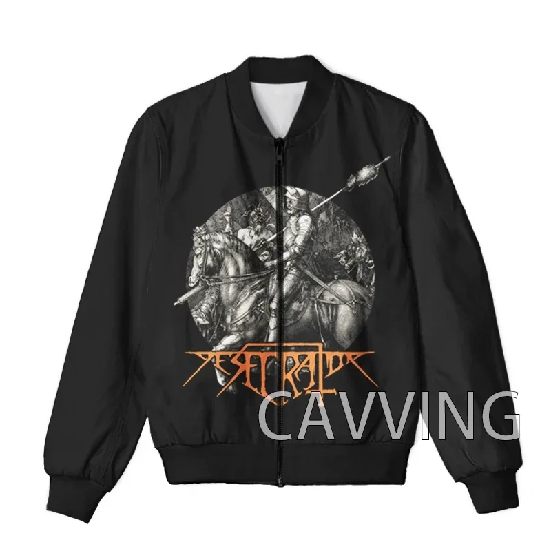 CAVVING 3D Printed  Desecrator BAND Zipper Bomber Jackets Men Overcoat Mens Coat Zip Up Jackets for Women/Men