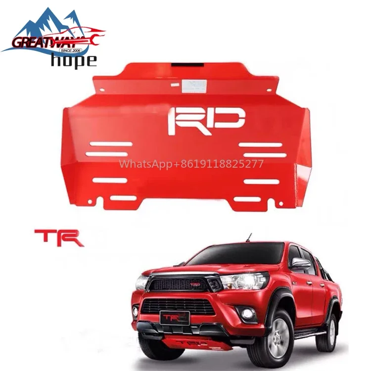 

Skie Plate Bumper Cladding For Hilux Vigo Rav4 Nissan Mitsubishi Ford 4runner Tacoma FJ Cruiser Auto Accessories