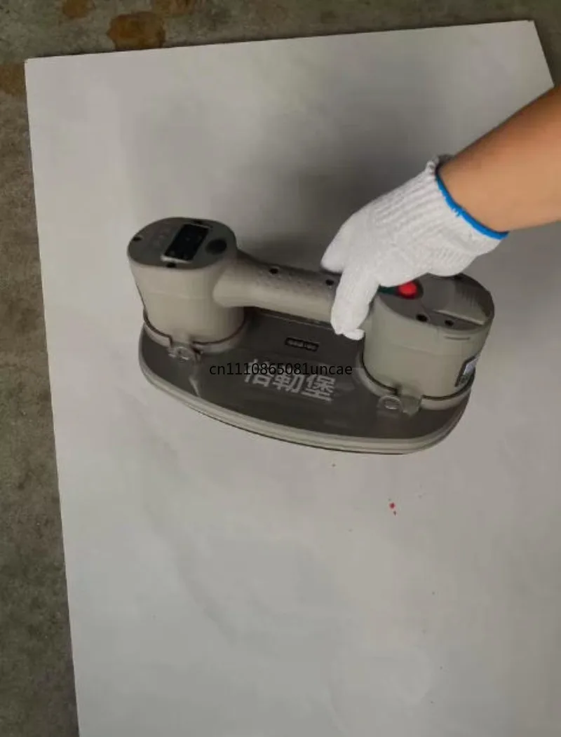 Vacuum Electric Suction Cup Auto Air Replenishment Strong Lifter Rough Glass Large Slab Tile Paving Construction Tool