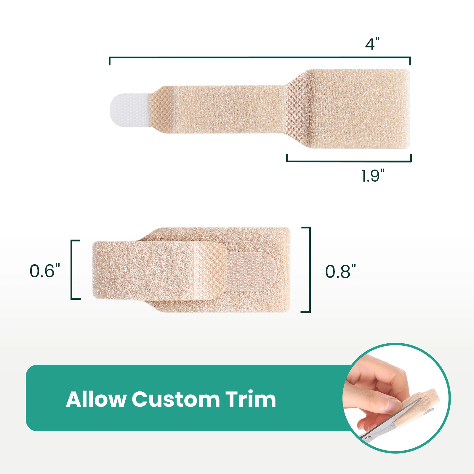 1/3/5/10Pcs Toe Finger Straightener Hammer Bunion Hallux Valgus Corrector Bandage Toe Separator Splint Wraps Foot Care Supplies