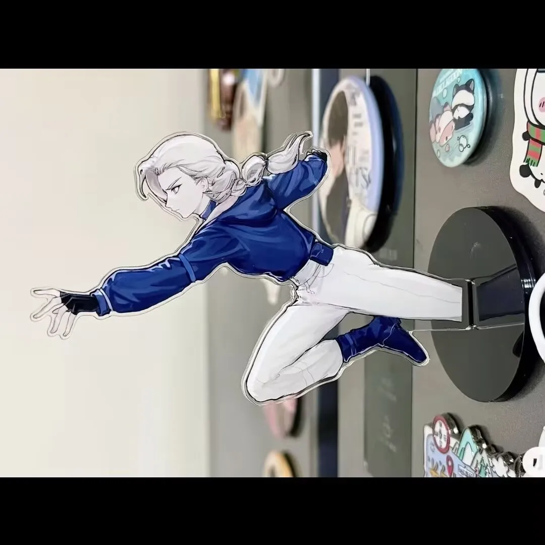 

Акриловый магнитный холодильник «Luo Xiaohei's Battle» «Deer Wild» со стоящей табличкой, украшение для подарка для поддержки студентов,