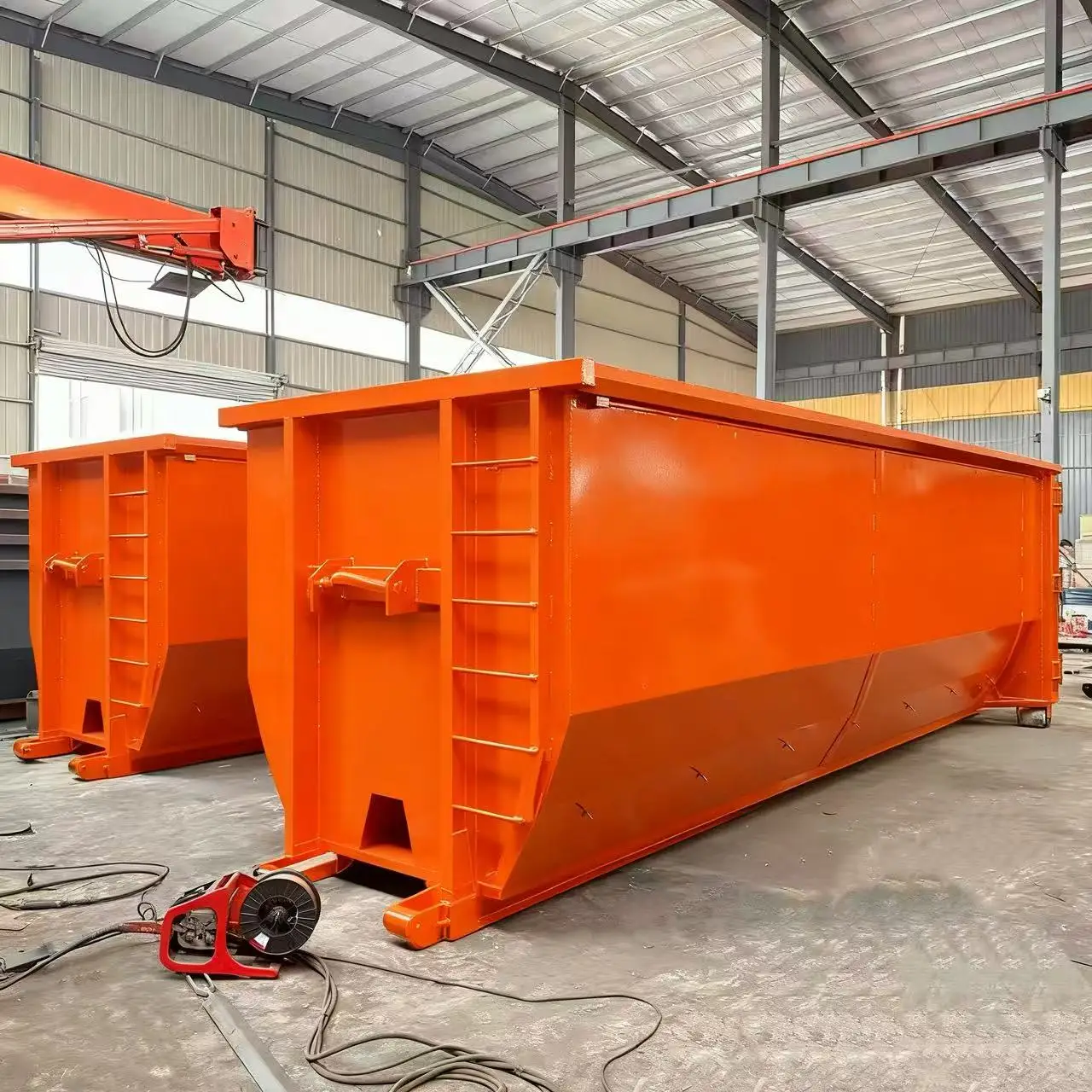 XINTUO Customize Roll Off Dumpster Hook Lift Waste Container Hook Lift Bin Hook Lift Dumpster for Municipal Cleaning