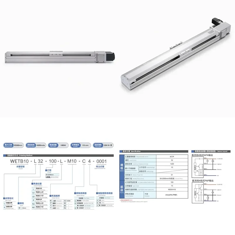 Custom Linear Actuators for Multi-Axis Robots Driving Linear Motion Modules