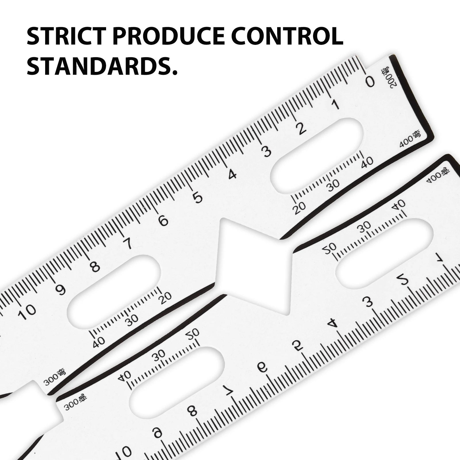 

4 Pcs Pupil Distance Ruler Measuring Pupillary Pd Accurate Meter Pvc for Optometrist