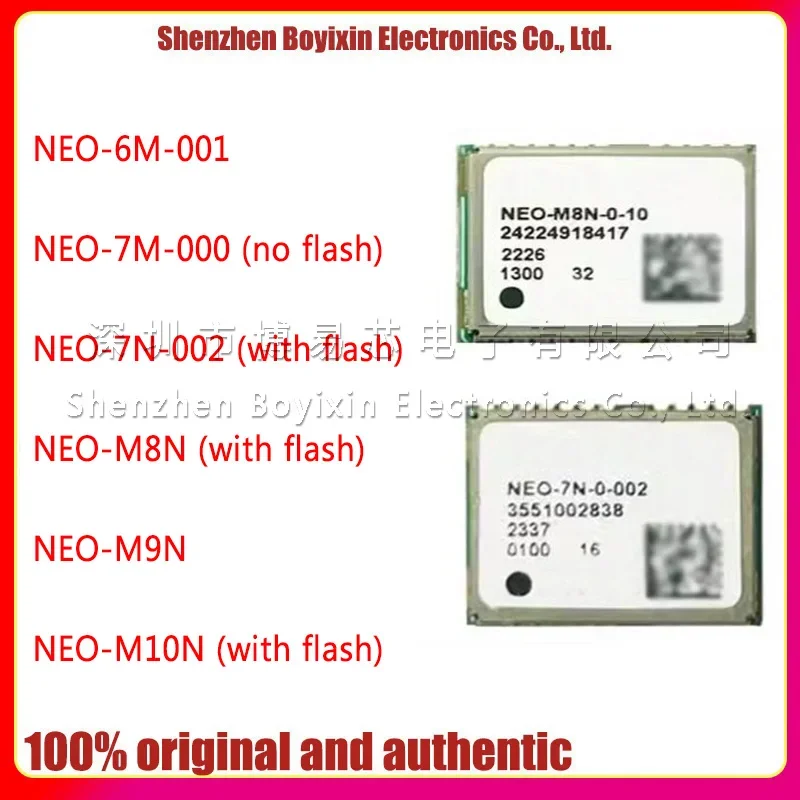 NEO-6M-001 NEO-7M-000 NEO-7N-002 NEO-M8N NEO-M9N NEO-M10N original and authentic