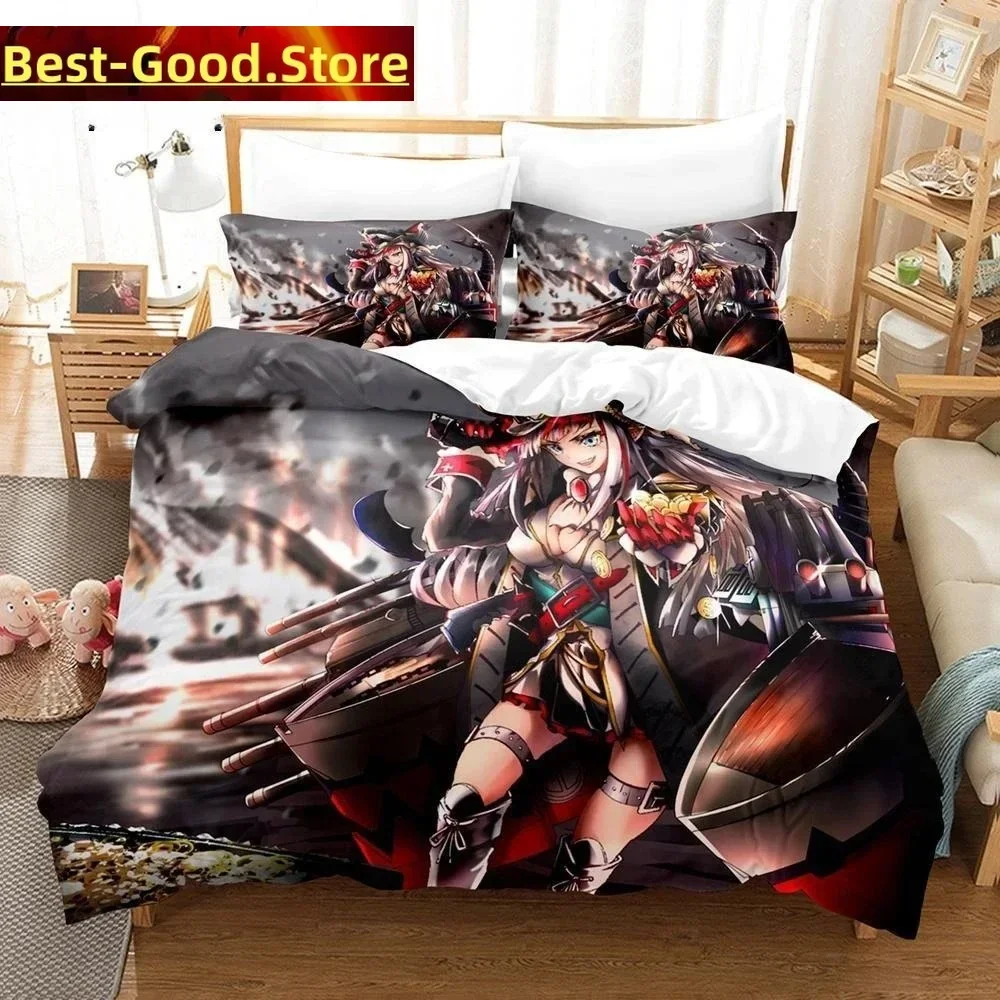 

3D Print Anime Azur Lane Bedding Set Single Twin Full Queen King Size Bed Set Adult Kid Bedroom Duvet cover Sets bed sheet set