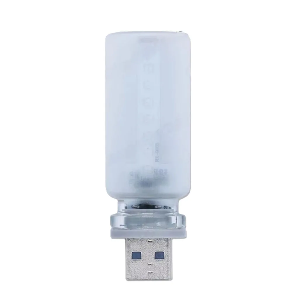 

Прозрачное/матовое стекло USB-ночник с регулируемой яркостью DC5V Автомобильная атмосферная лампа Портативная светодиодная лампа накаливания с регулируемой яркостью