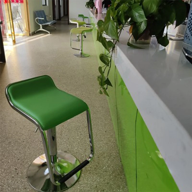 

Fashion Bar Chair Lift Bar Chair Soft Surface Multi-function Chair Bar Stool Front Desk Chair Business Hall Chair Counter Chair