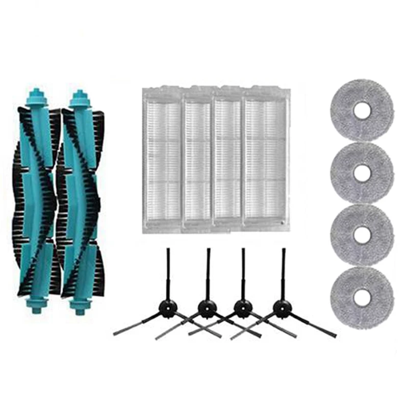 Cepillo lateral principal Compatible con Cecotec Conga 11090 Spin Revolution, filtro Hepa, mopa, accesorios de tela, piezas de repuesto