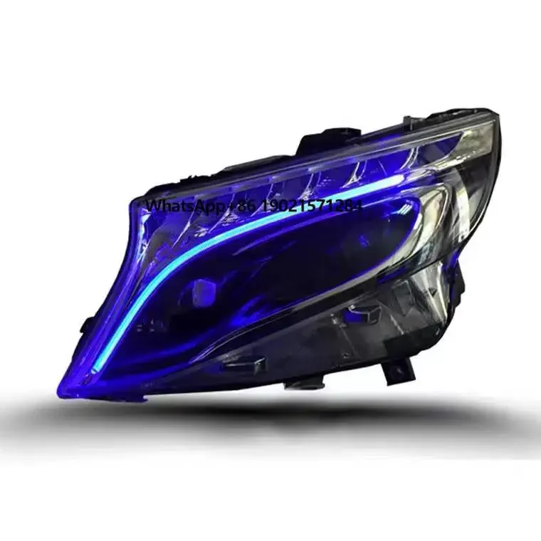 

Archaic Full LED Front Lamp Dynamic Sequential Turning for Mercedes Benz V-Class V250 V260 2016-2020 for Benz Vito Headlights
