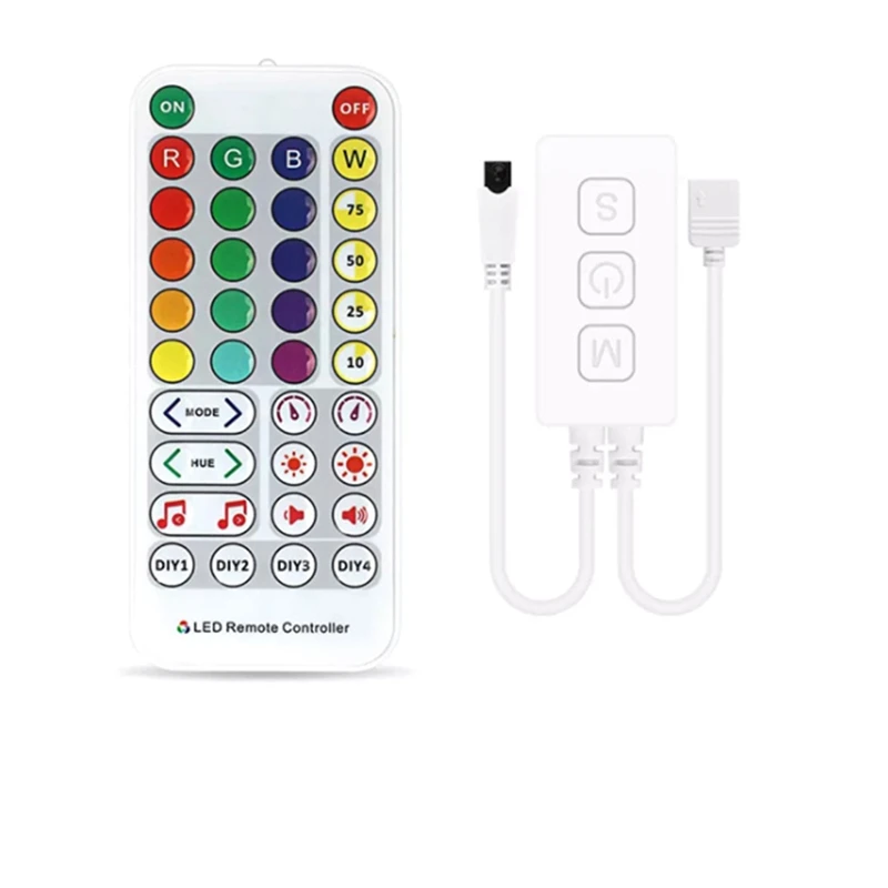 Bluetooth-Compatible LED Music Controller With IR Remote For WS2813 WS2815 LED Pixels Strip Light