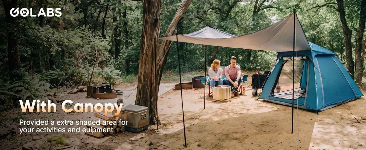 Golabs CT2 Pop up Camping Tent for 3–4 Person
