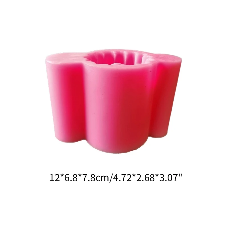 Geometric 3D Cactus Gypsum Silicone Molds Storage Box Mold for Making Succulent Plant Pot Flower Pot Holder Drop shipping