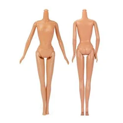 Solid Moviable 7 Joints Nude Doll Body 1/6 Female Teenager Dolls Dollhouse Children Pretty Gifts For Child Kids Toys Accessorie