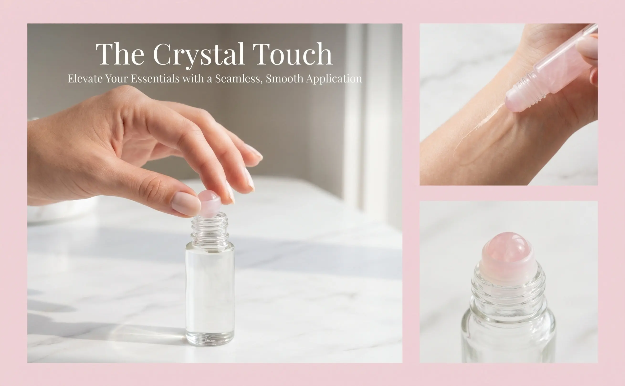 4Pcs Essential Oil Roller Ball Inserts 16Mm Diameter Stainless Steel for 10Ml Bottles Smooth Application Portable Roll on Oil