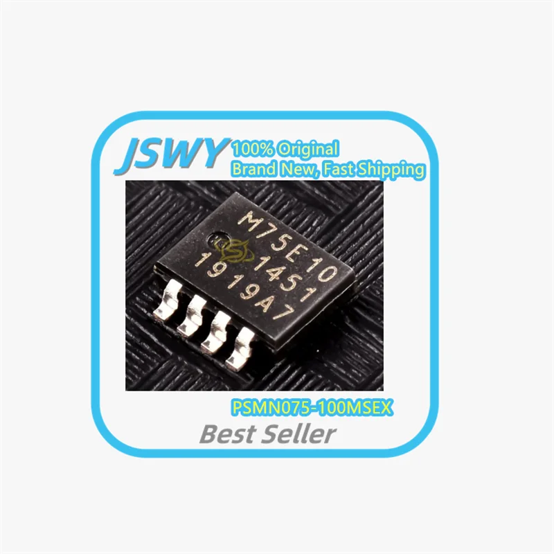 (5/50 Pieces) PSMN075-100MSEX M75E10 LFPAK33 N-Channel 100V 18A MOSFET - Brand New Original Electronic Component