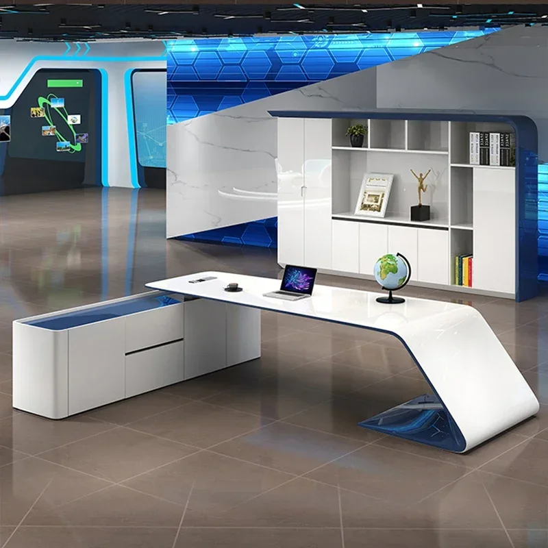 Conference Office Desk Desktop Modern Office Office Desks Seating Writing Reception Multifunction Tavolino Unique Furniture