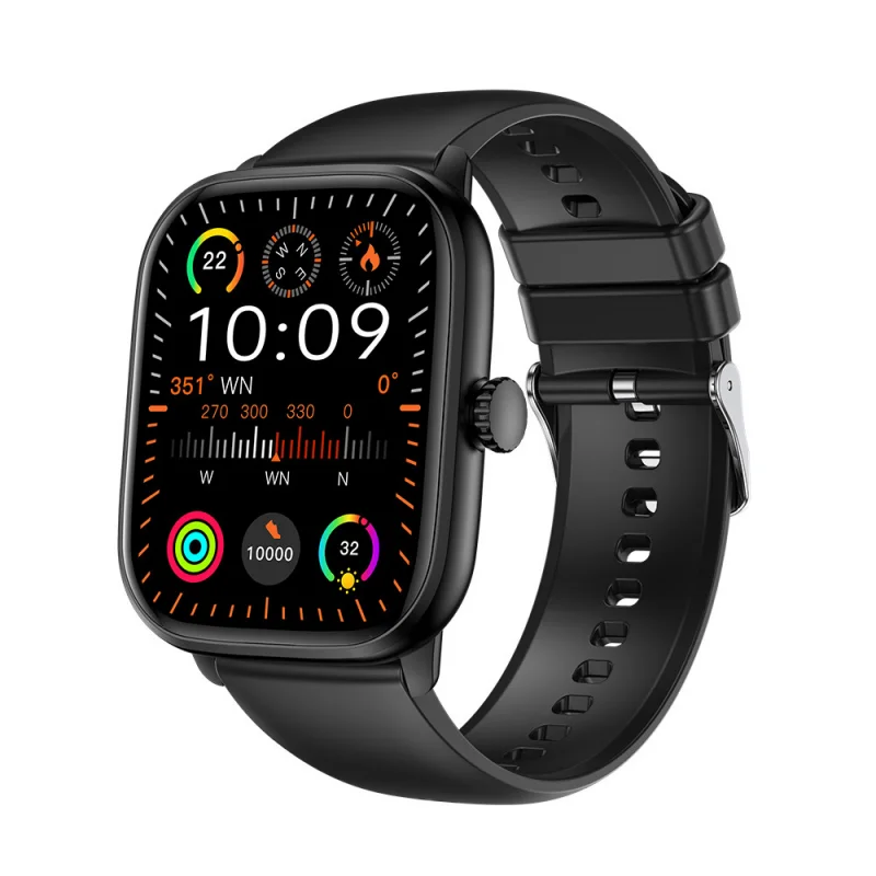 Y80-reloj inteligente deportivo resistente al agua, pulsera con llamadas, Bluetooth, frecuencia cardíaca, oxígeno en sangre, pantalla grande de 2,0 pulgadas, 2024