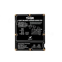 HGLRC Thor Pro 6 Port LIPO Balance Charger Board 40A XT60 XT30 Plug 2-6S LIPO Discharger for IMAX B6 ISDT Q6 Nano HOTA D6 Pro P6