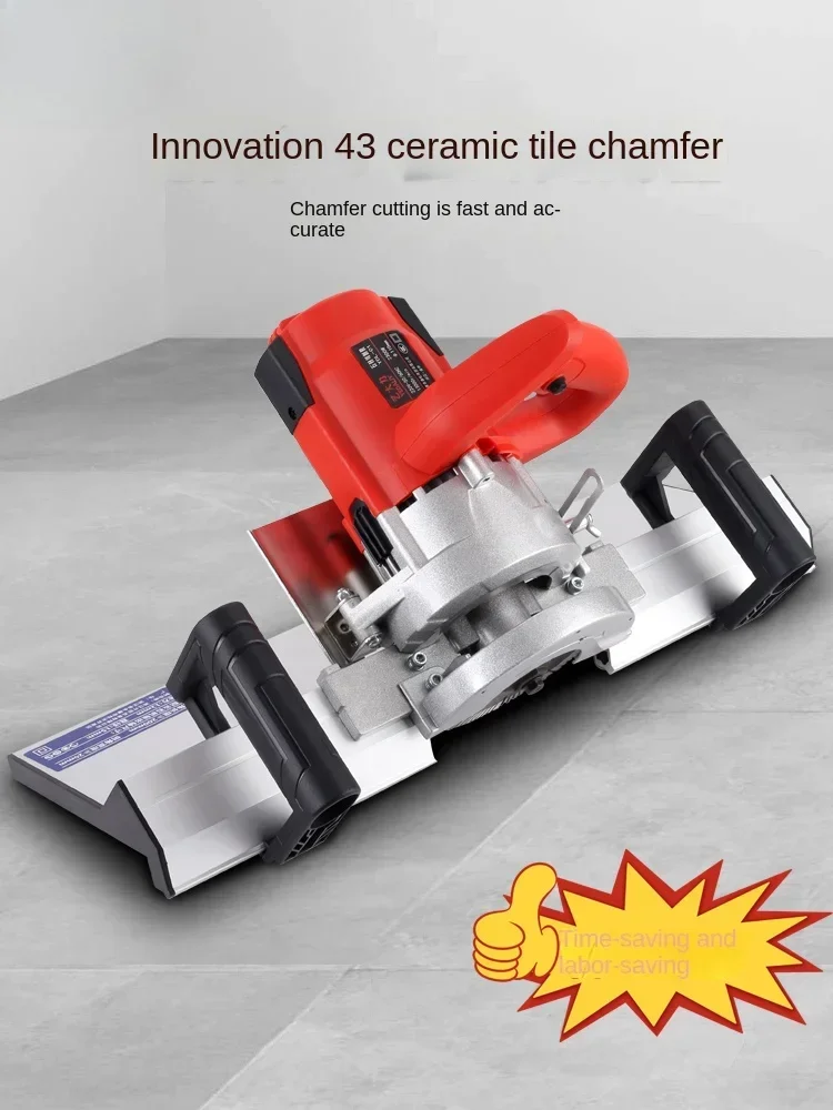 New Ceramic Tile Chamfering Machine 45 High Precision Ceramic Tile 43 Degree Angle Begonia Chamfering Machine Cutting Tool Tile