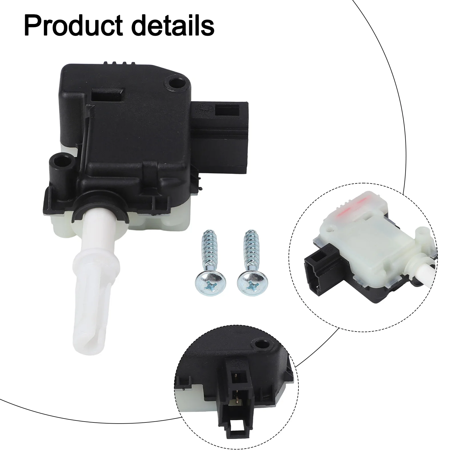 

For A3 8P Door Lock Actuator Actuator Lock Car Maintenance As Shown OE Part Number Practical Design Quality Construction