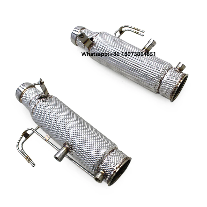 

Auto valvetronic exhaust Exhaust System for Mclaren Artura 3.0T Spider 2023-2024 stainless steel Heat Shield High Flow Downpipe