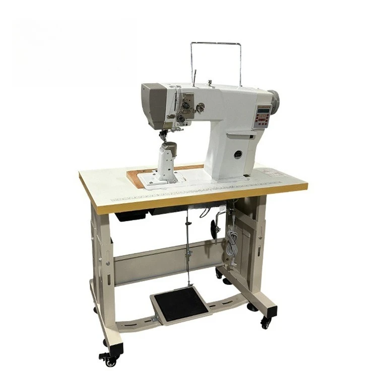 High quality single and double needle automatic thread cutting shoe factory computer roller car upper sewing machine