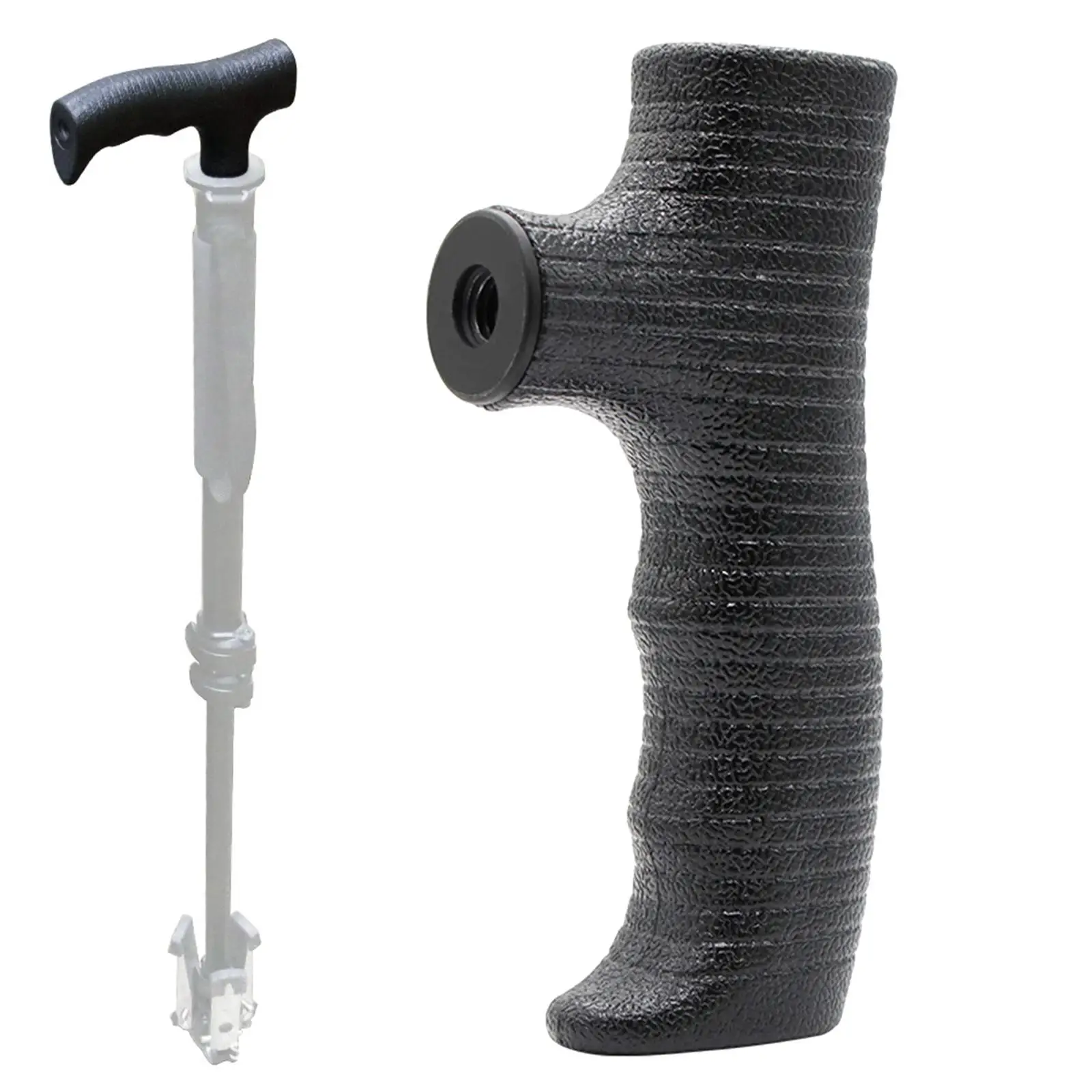 Universal Walking Sticks Hand Grip Trekking Pole Handle Accessories Replacement